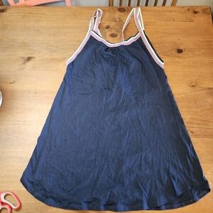 Permuta Beachwear NWT Swimsuit Coverup Dress Navy Blue Small